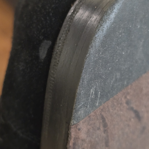 Lorenzo Banfi Milano Black Suede Loafers Men's Size 9.5 - Picture 11 of 11